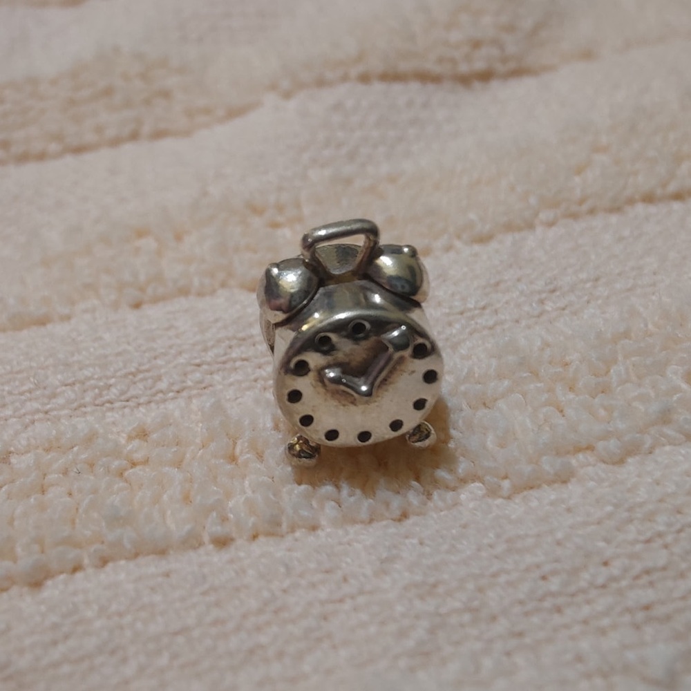 Pandora Alarm Clock charm
